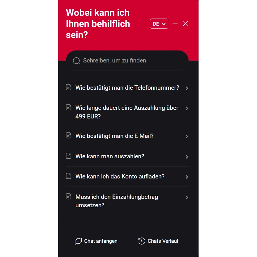 Yep Casino Kundensupport